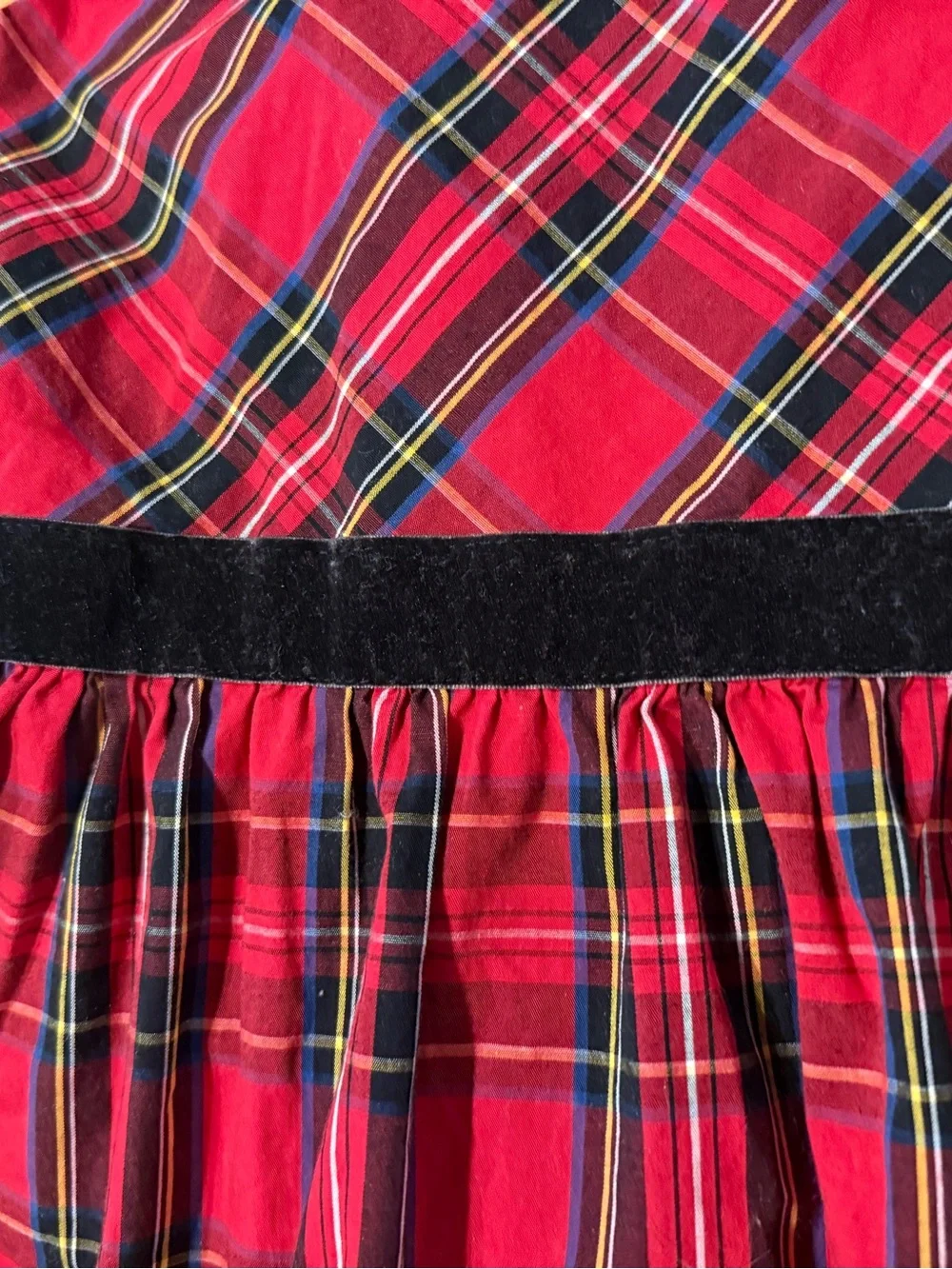 Crewcuts by J.Crew Girls' Holiday Tartan Plaid Dress Size 8
